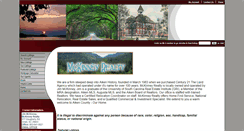 Desktop Screenshot of mckinneyrealtyofaiken.com